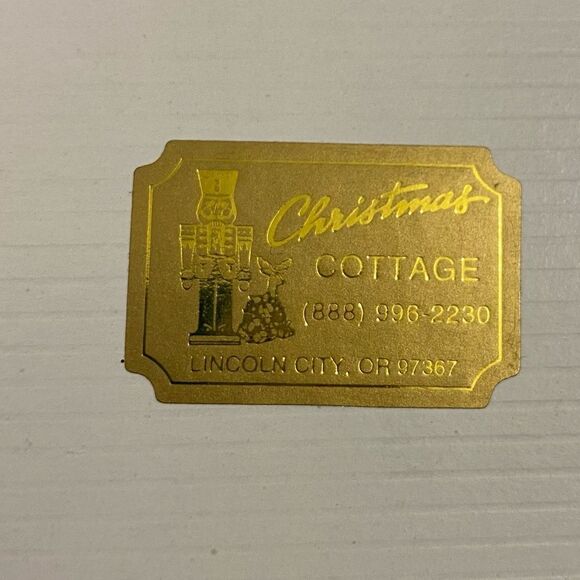 Christmas Vintage blown Glass holiday ornament champagne bucket bottle 2005 5” - Picture 12 of 12